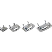   Metz MZ10 fém záró 3/8 col (9,53mm) c203 szalaghoz, rozsdamentes